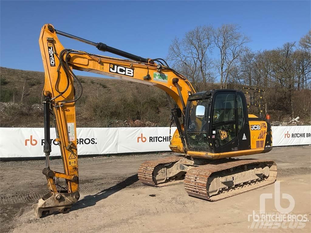 JCB JS130 Kāpurķēžu ekskavatori
