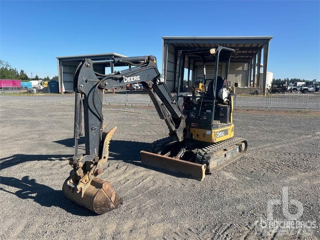 John Deere 26G Mini ekskavatori < 7 t