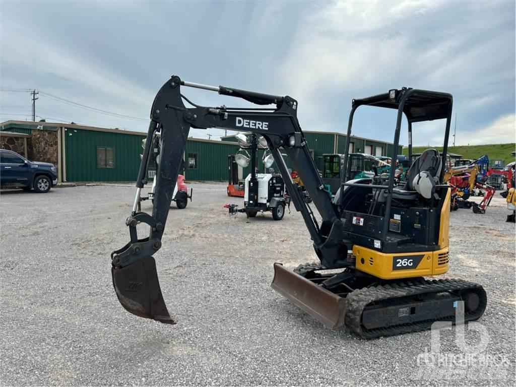 John Deere 26G Mini ekskavatori < 7 t