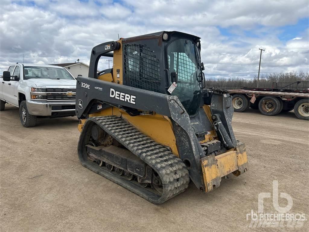John Deere 329E Lietoti riteņu kompaktiekrāvēji