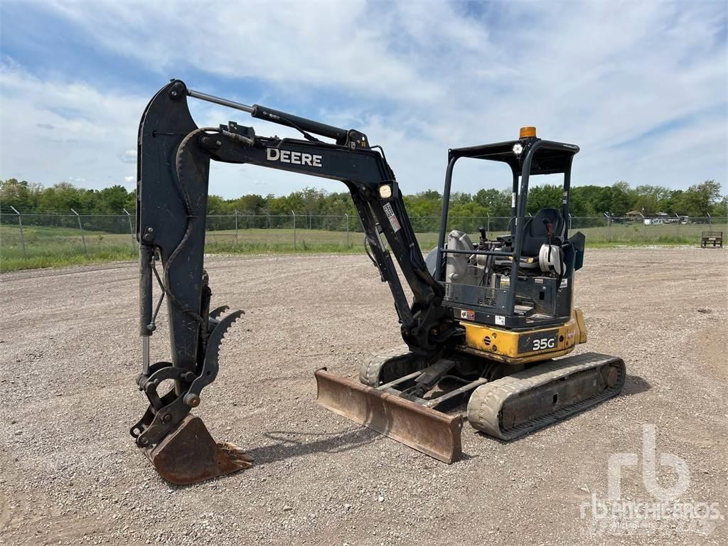 John Deere 35G Mini ekskavatori < 7 t