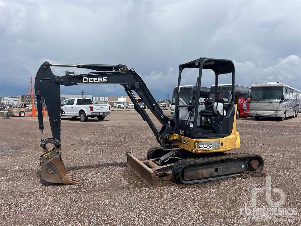 John Deere 35G Mini ekskavatori < 7 t