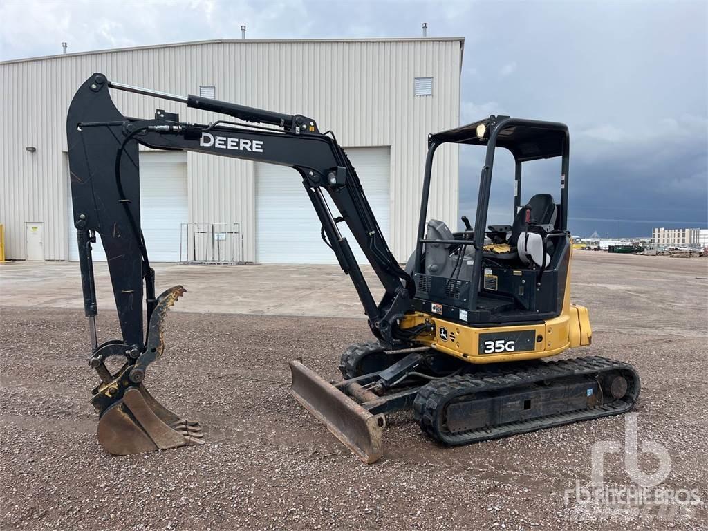 John Deere 35G Mini ekskavatori < 7 t