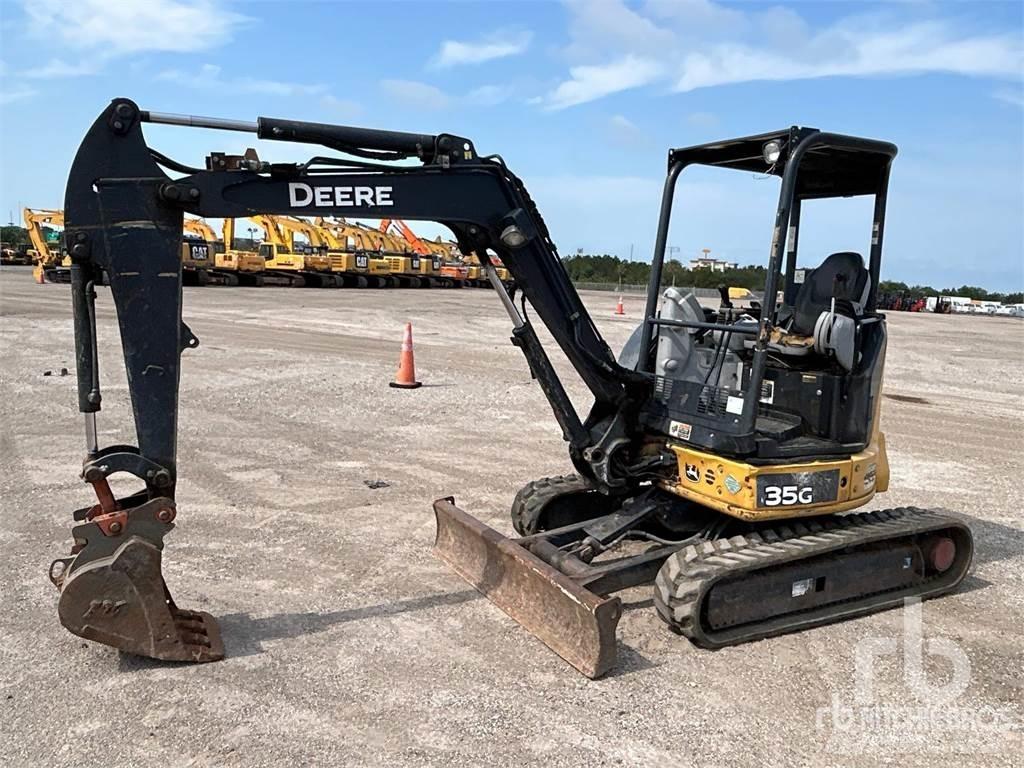 John Deere 35G Mini ekskavatori < 7 t