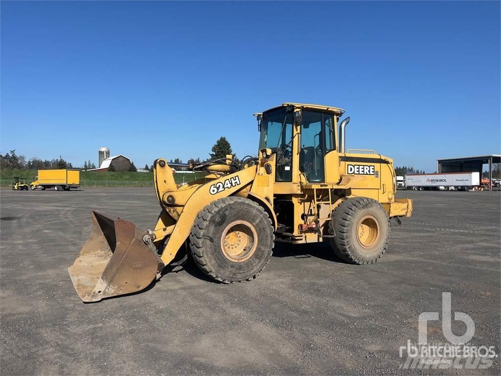 John Deere 624H Iekrāvēji uz riteņiem