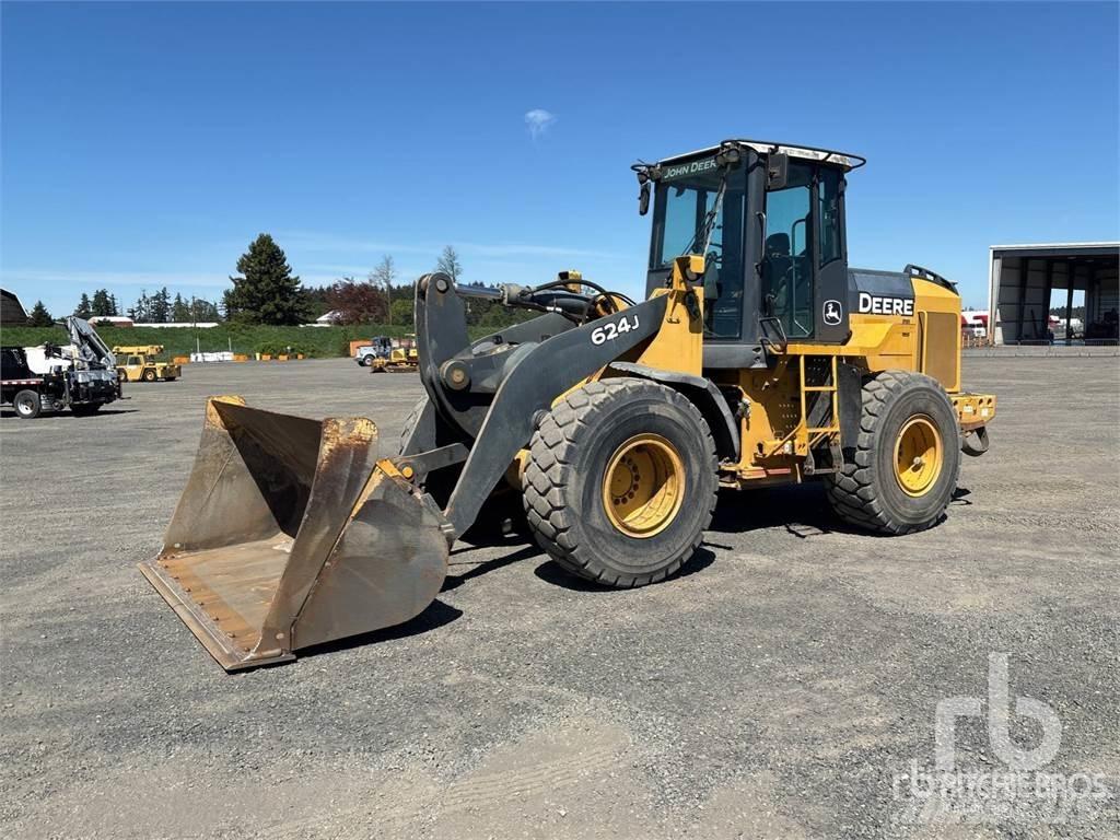 John Deere 624J Iekrāvēji uz riteņiem