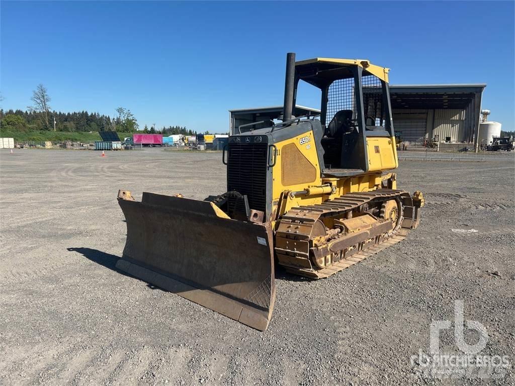 John Deere 650J Kāpurķēžu buldozeri
