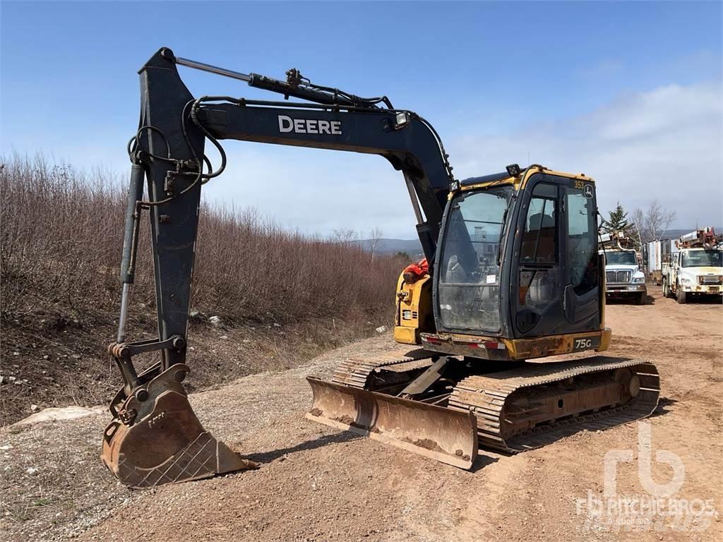 John Deere 75G Kāpurķēžu ekskavatori
