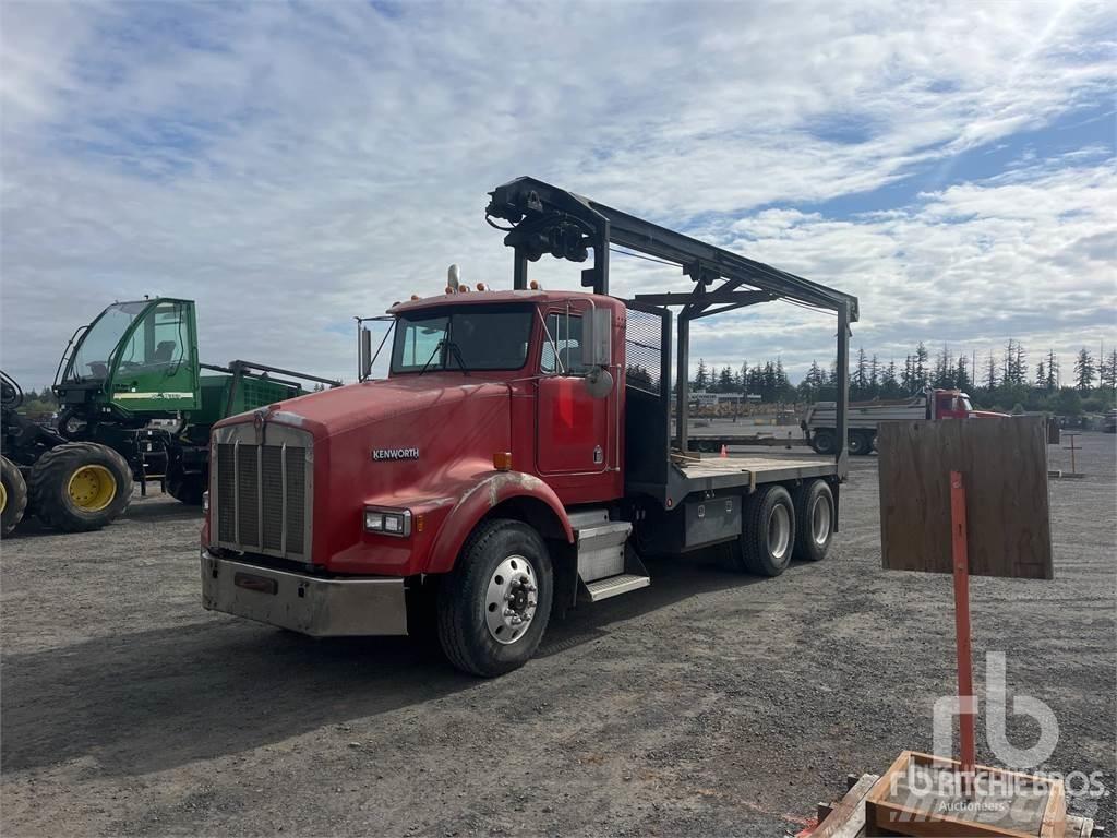 Kenworth T800 Platformas/izkraušana no sāniem