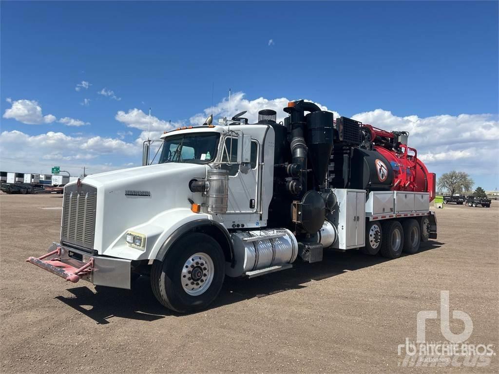 Kenworth T800 Kombinētās vakumsūkņa mašīnas