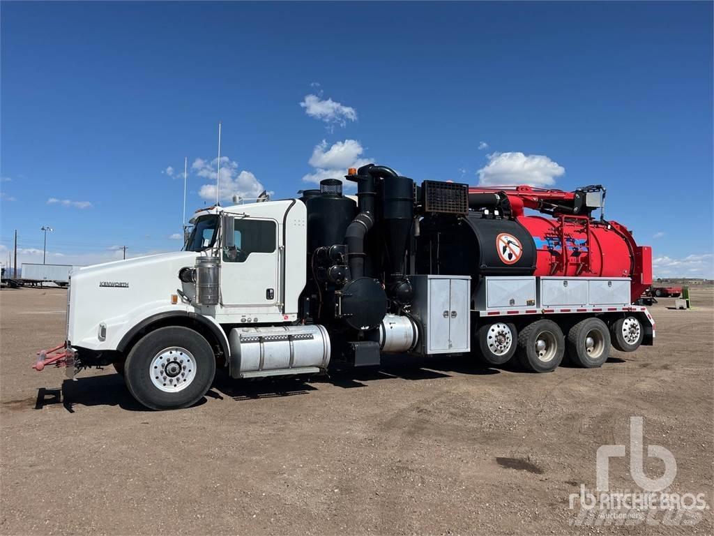 Kenworth T800 Kombinētās vakumsūkņa mašīnas
