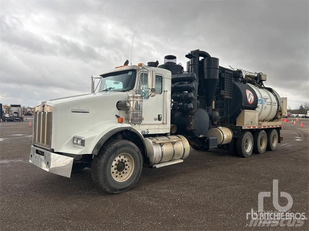 Kenworth T800 Kombinētās vakumsūkņa mašīnas