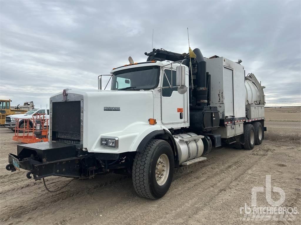 Kenworth T800 Kombinētās vakumsūkņa mašīnas