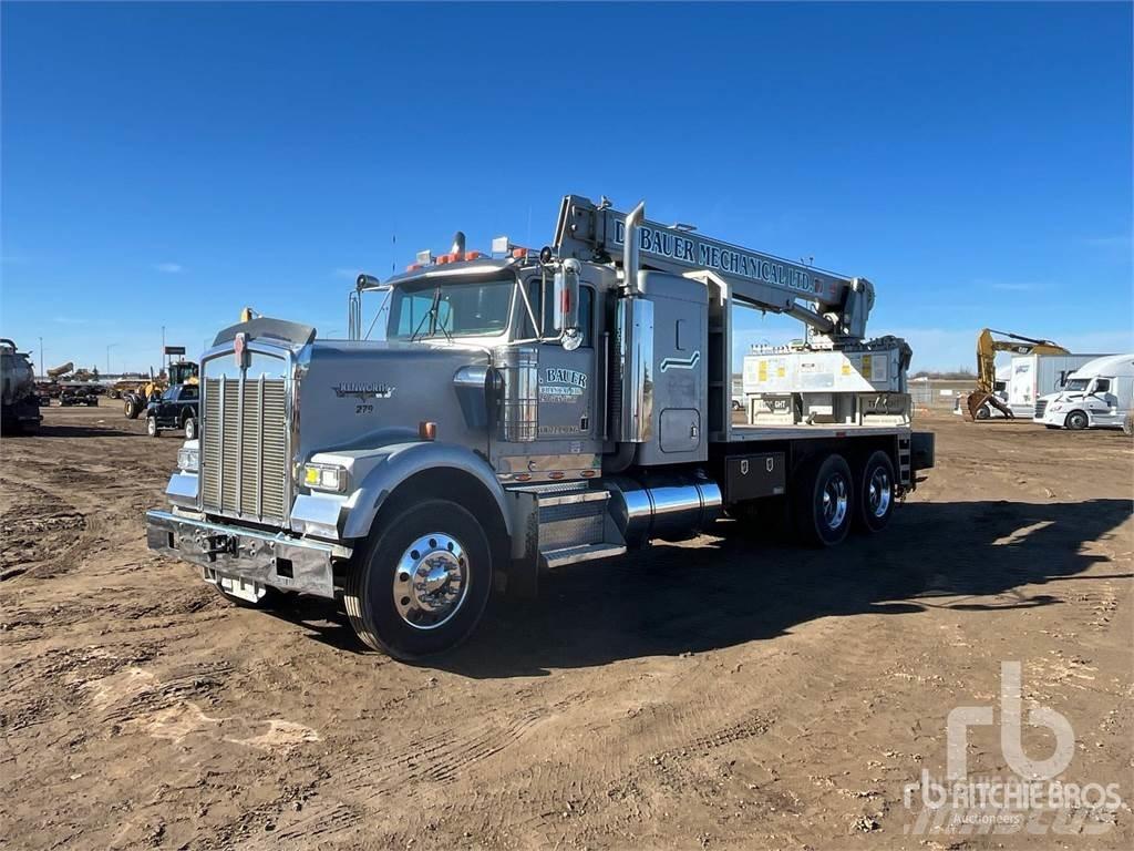 Kenworth W900 Smagās mašīnas ar celtni