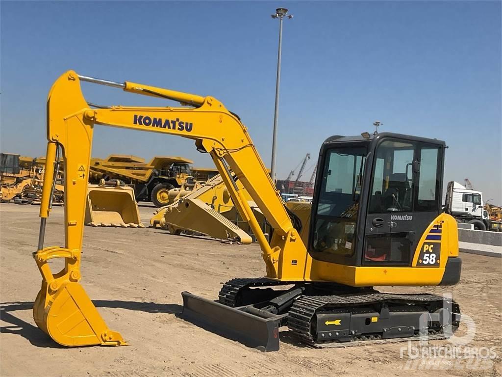 Komatsu PC58-8 Mini ekskavatori < 7 t