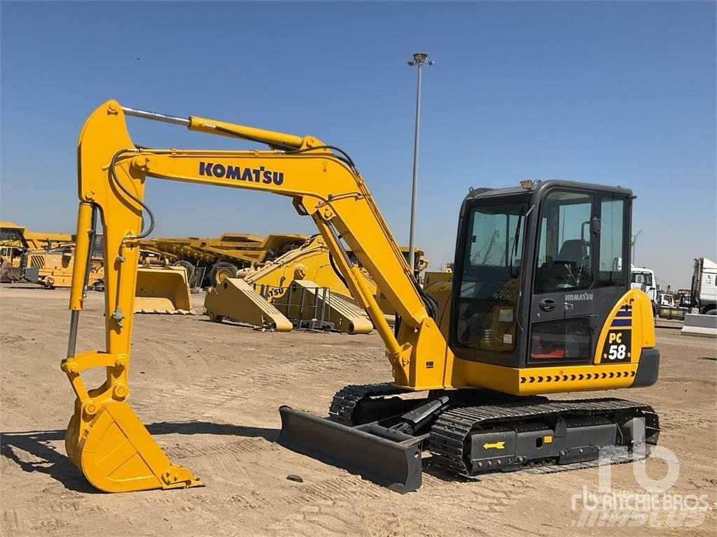 Komatsu PC58-8 Mini ekskavatori < 7 t