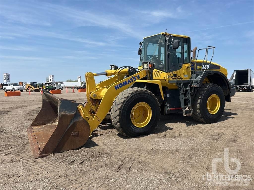 Komatsu WA380-7 Iekrāvēji uz riteņiem