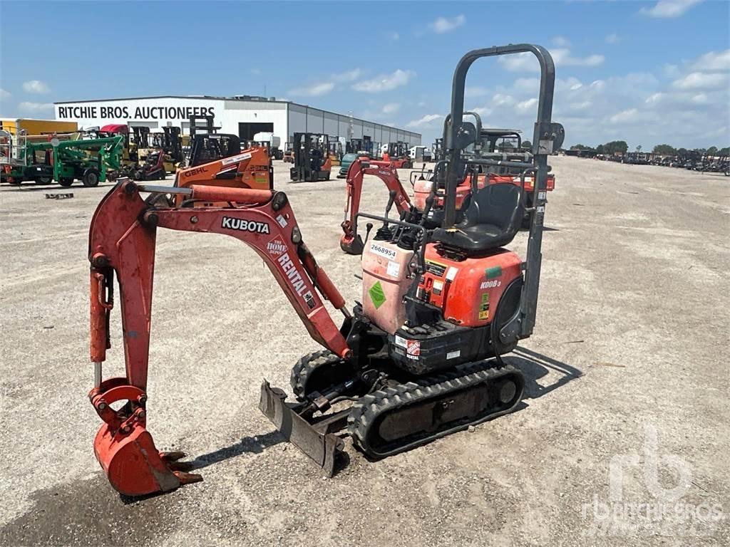 Kubota K008-3 Mini ekskavatori < 7 t