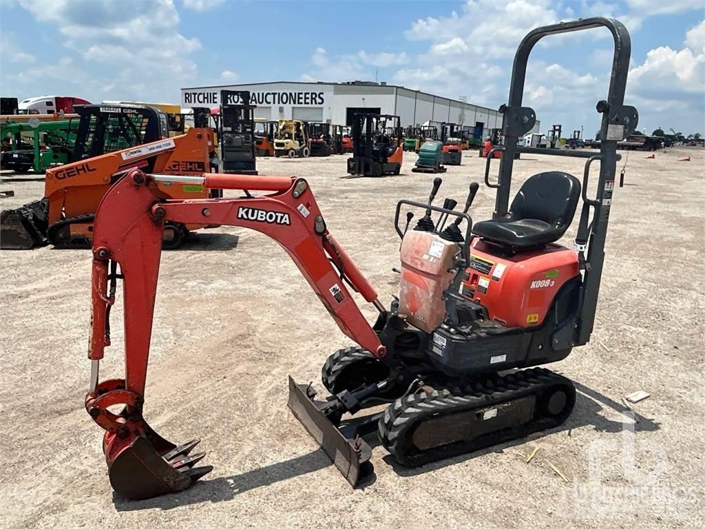 Kubota K008-3 Mini ekskavatori < 7 t