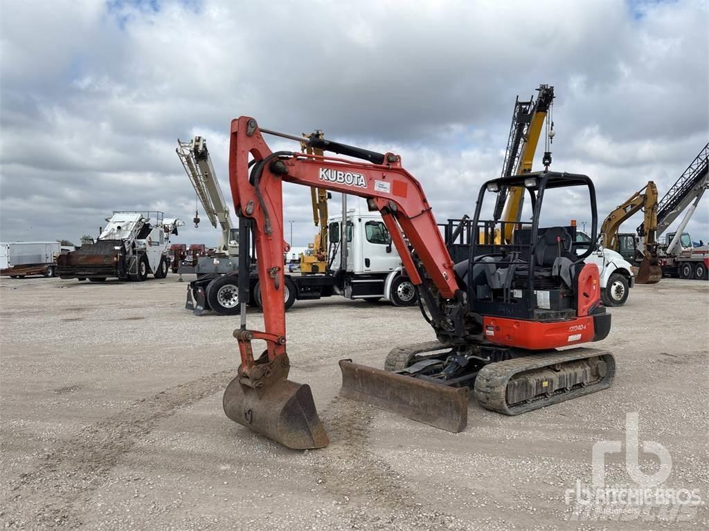 Kubota KX040-4 Mini ekskavatori < 7 t