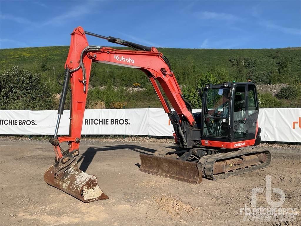 Kubota KX080-4 Kāpurķēžu ekskavatori