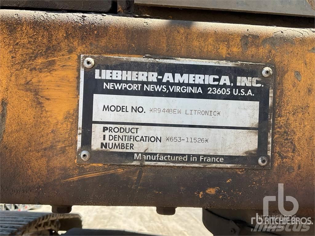 Liebherr R944B Kāpurķēžu ekskavatori