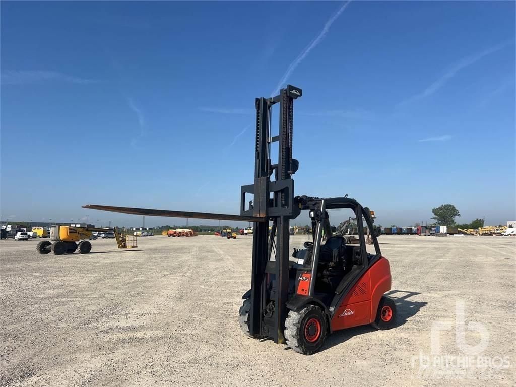 Linde H35D Tehnika ar dīzeļa dzinēju