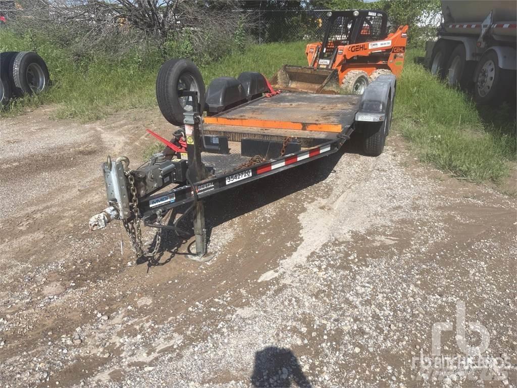 MMDI 10 ft T/A Auto pārvadāšanas treileri