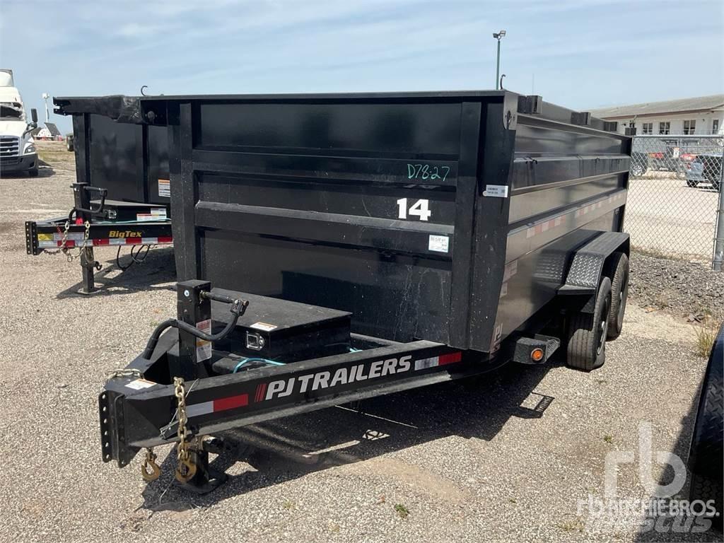 PJ 14 ft T/A Auto pārvadāšanas treileri