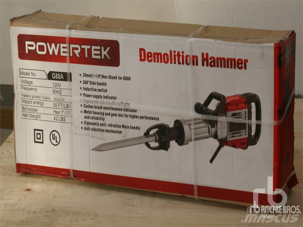 Powertek G80A Būvniecība- Citi