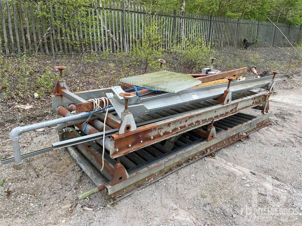  Roller Atkritumu konveijeri