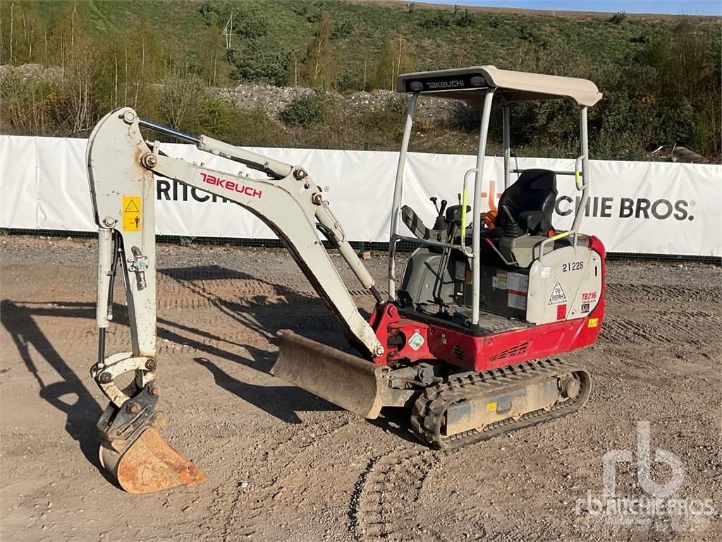 Takeuchi TB216 Mini ekskavatori < 7 t