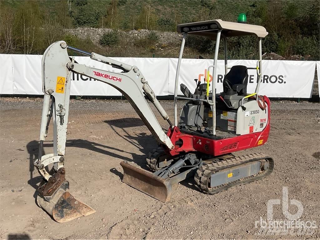 Takeuchi TB216 Mini ekskavatori < 7 t