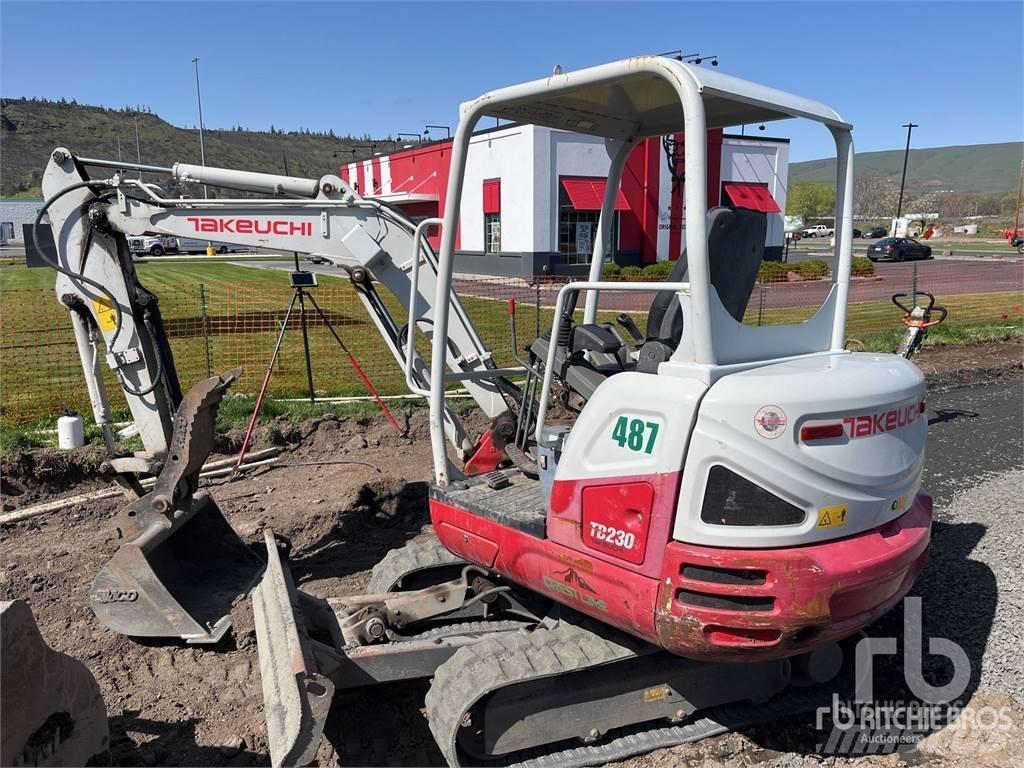 Takeuchi TB230 Mini ekskavatori < 7 t