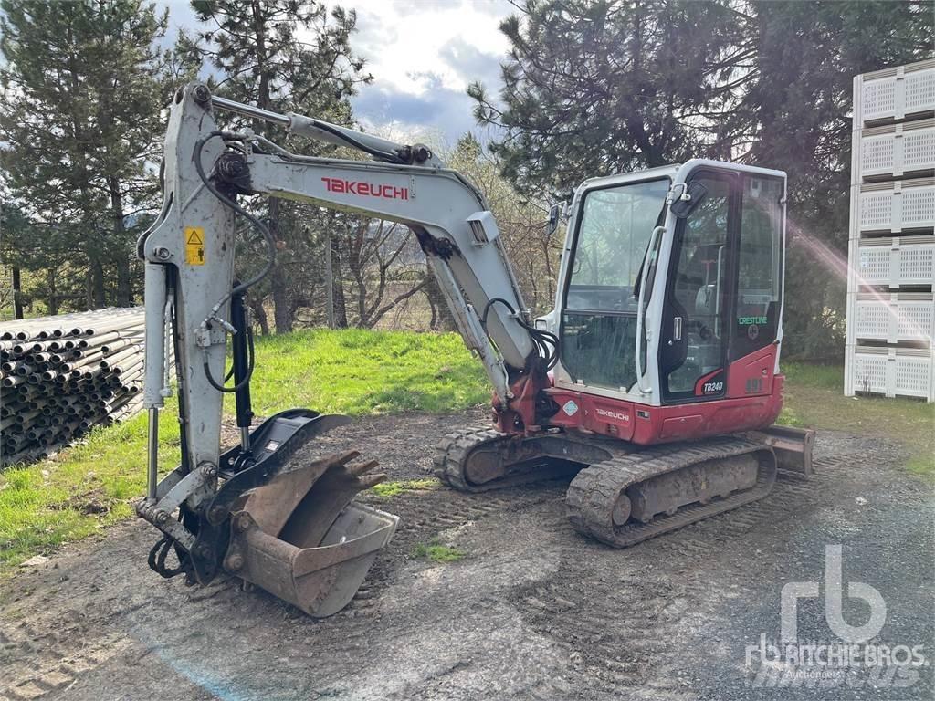 Takeuchi TB240 Mini ekskavatori < 7 t