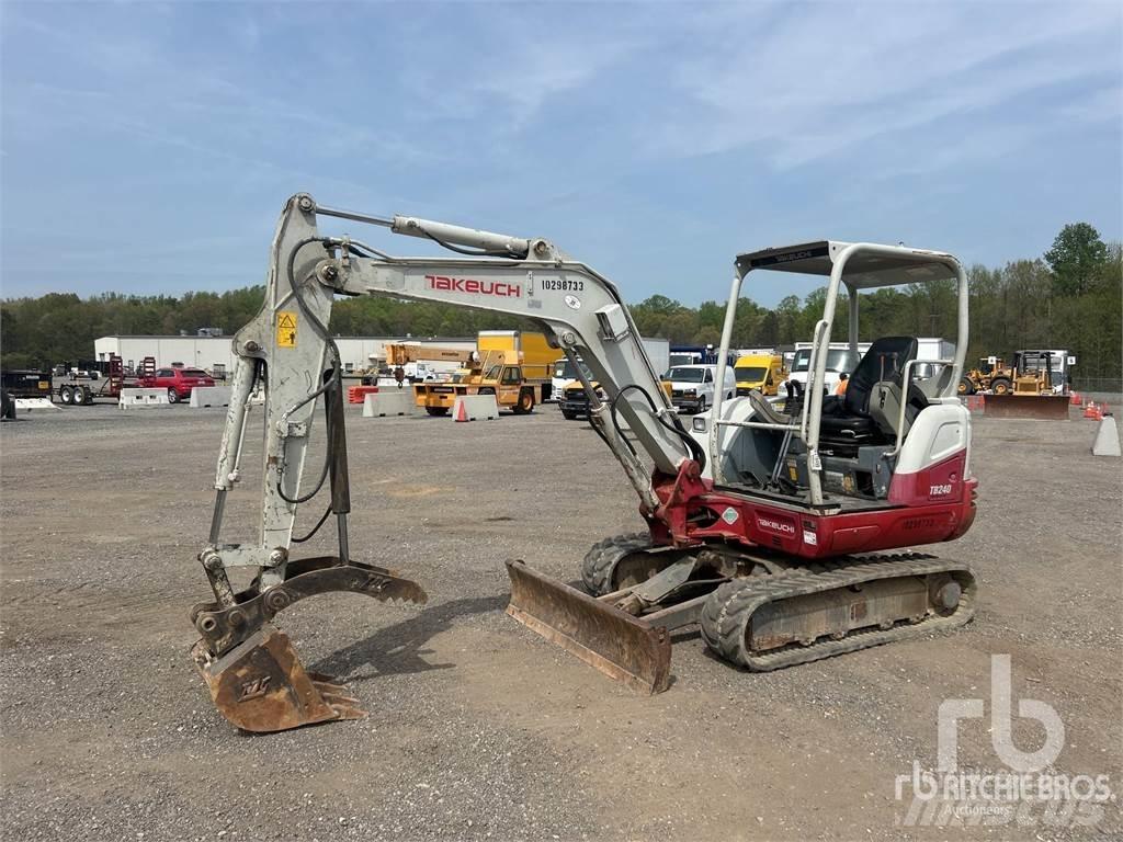 Takeuchi TB240 Mini ekskavatori < 7 t