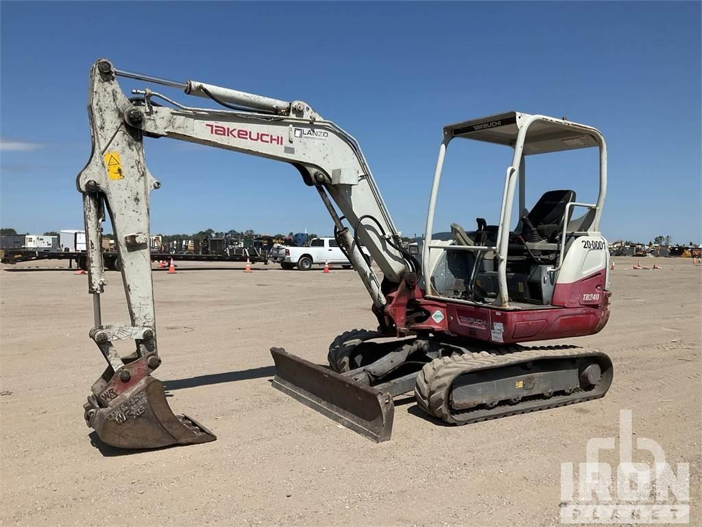 Takeuchi TB240 Mini ekskavatori < 7 t