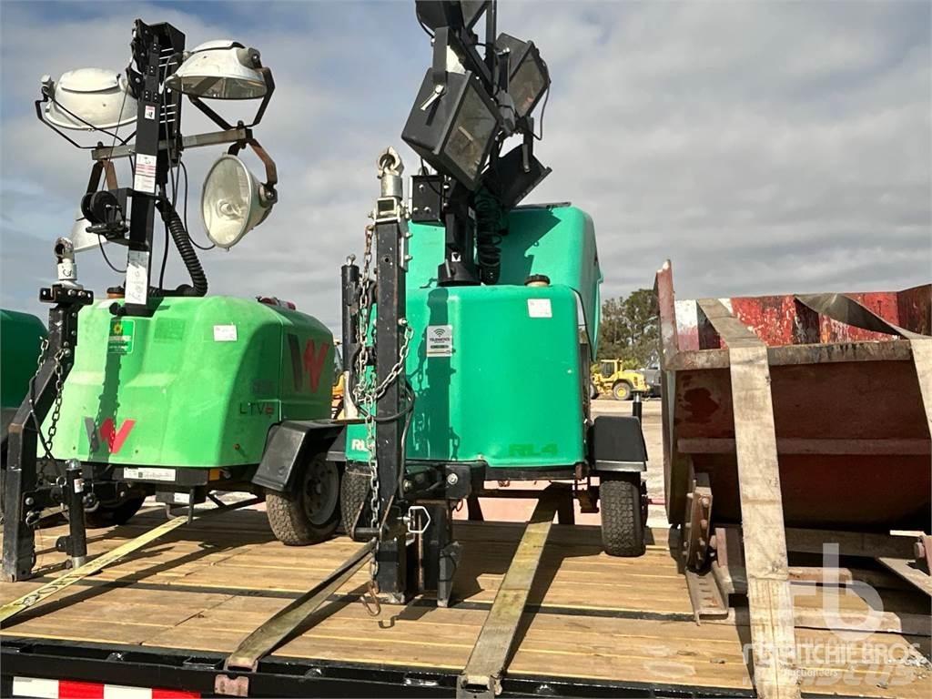 Terex RL4 Gaismas torņi