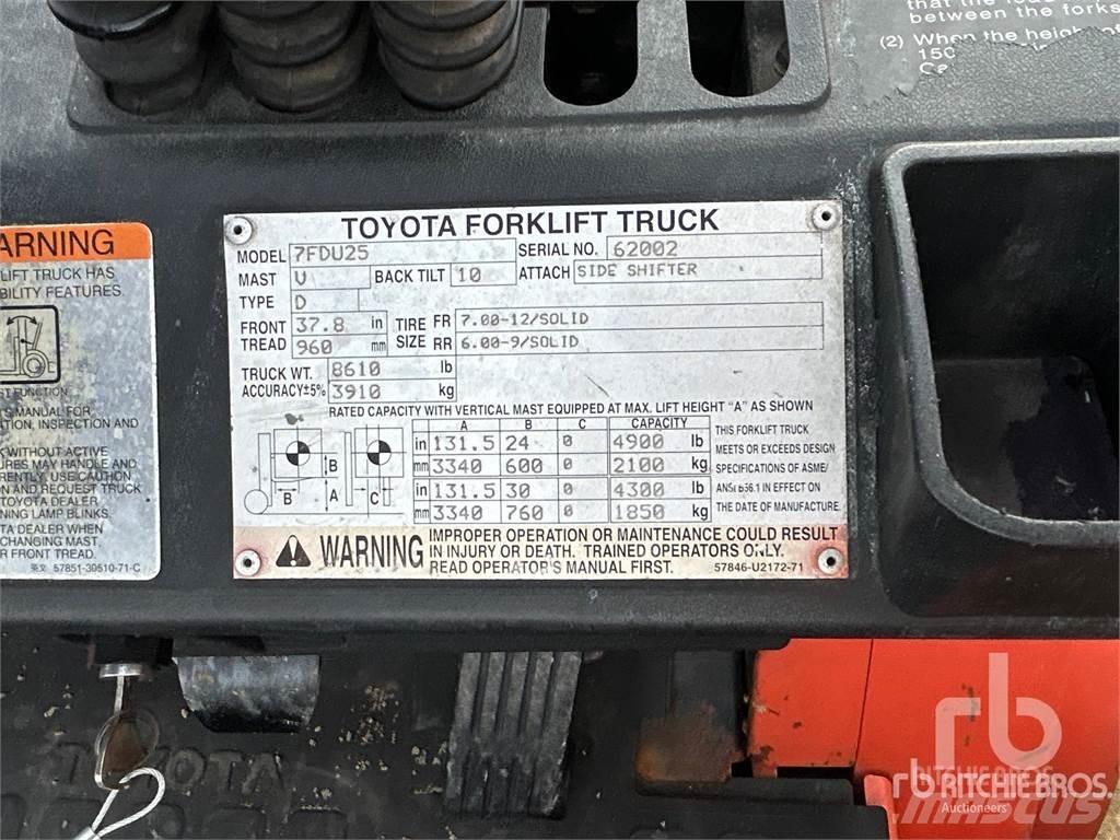 Toyota 7FDU25 Tehnika ar dīzeļa dzinēju