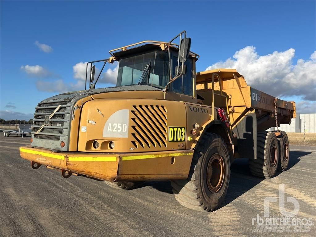 Volvo A25D Artikulētie pašizgāzēji