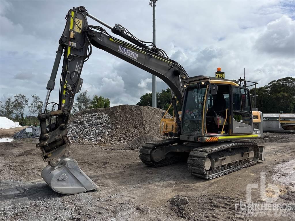 Volvo EC140DL Kāpurķēžu ekskavatori