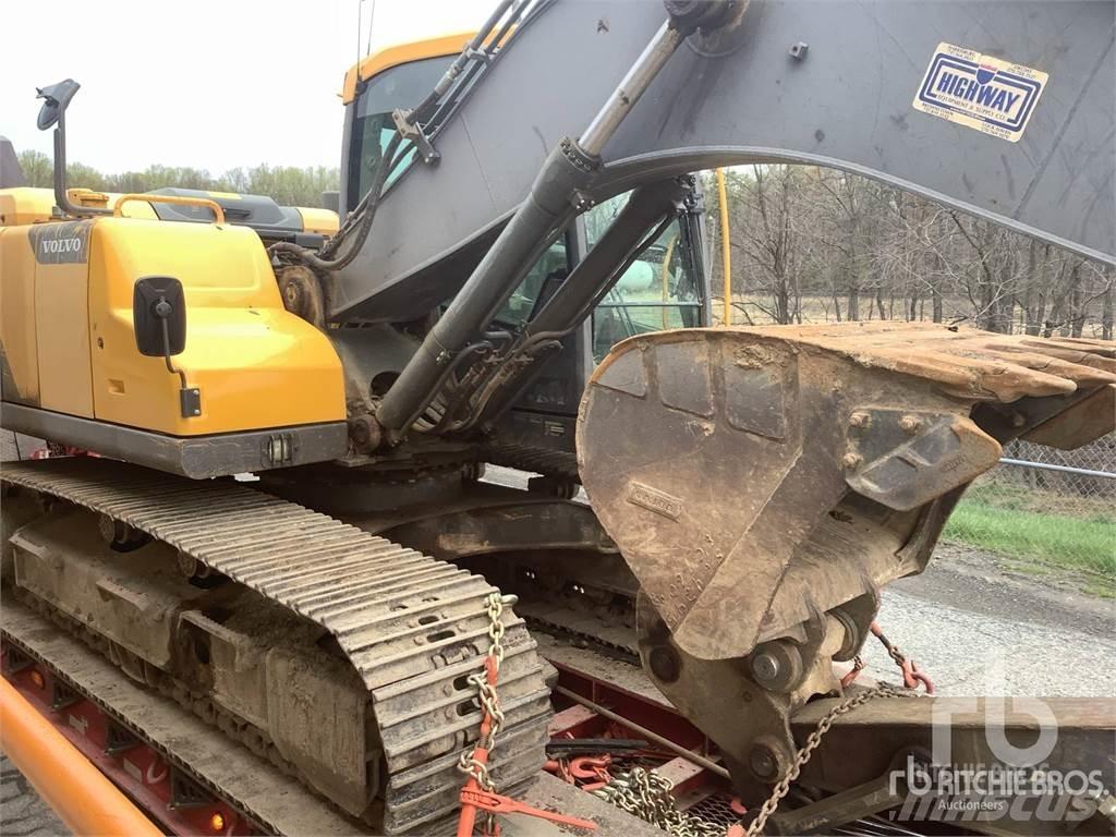 Volvo EC160DL Kāpurķēžu ekskavatori
