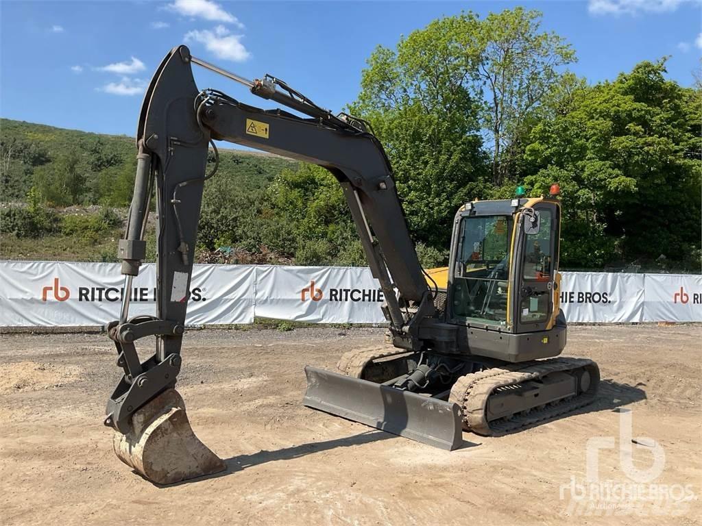 Volvo ECR88D Kāpurķēžu ekskavatori