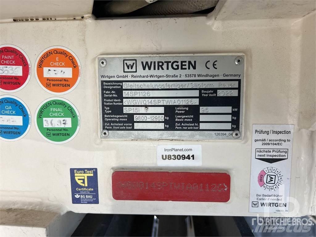 Wirtgen SP15I Betona klājēji
