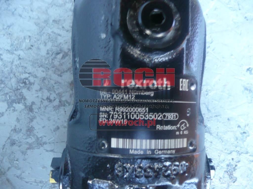Rexroth A2FM12 Dzinēji