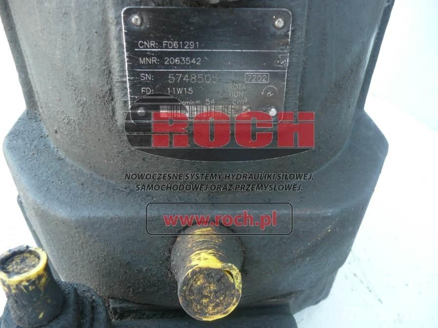 Rexroth F061291 2063542 Dzinēji