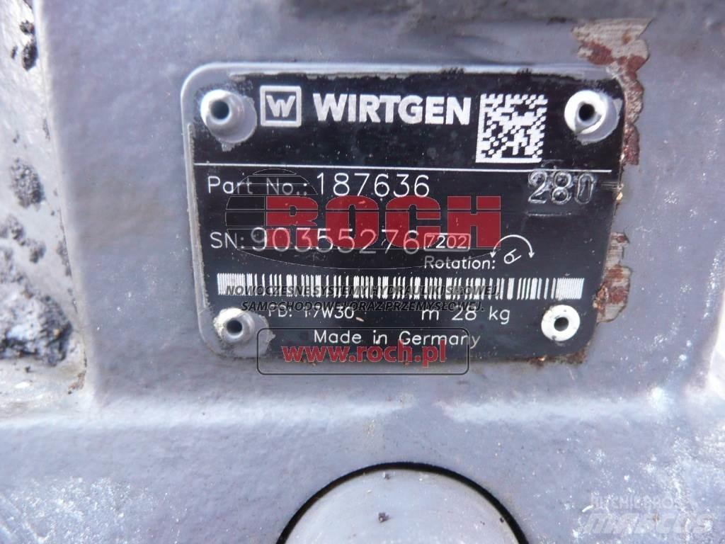 Wirtgen 187636 Dzinēji