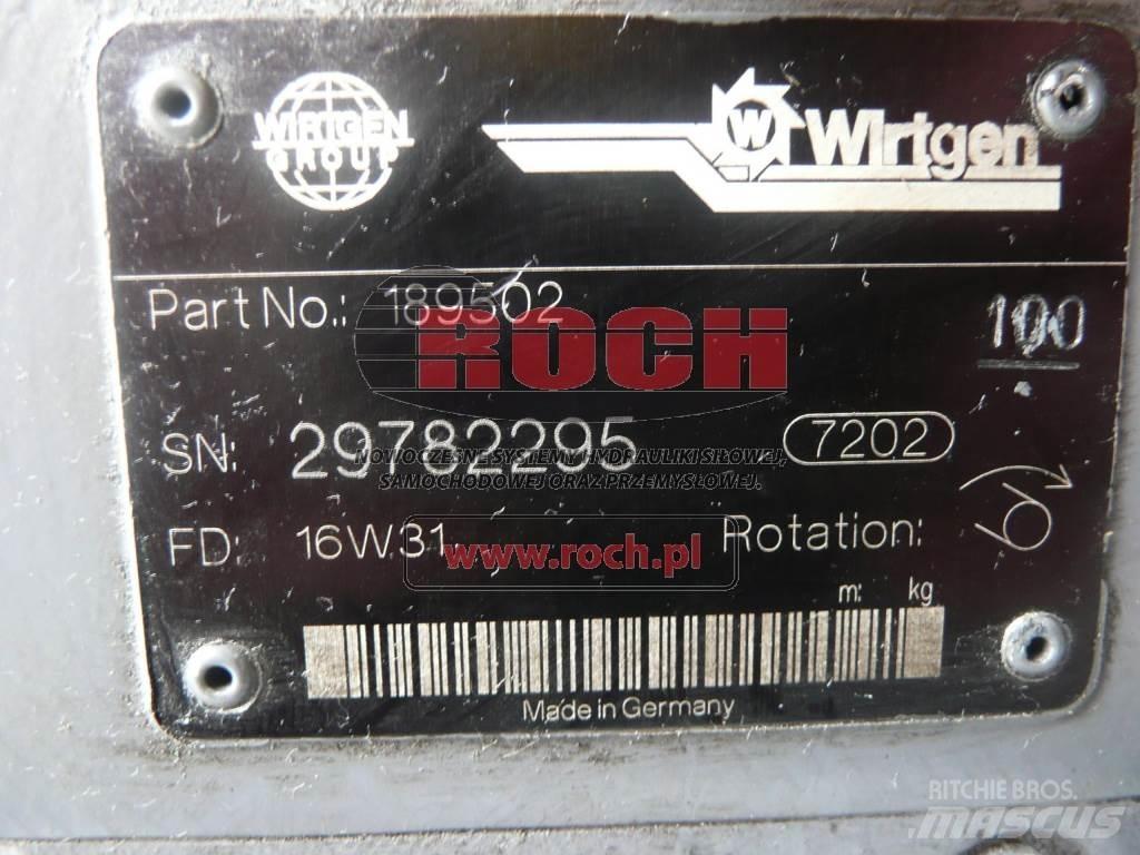 Wirtgen 189502 Hidraulika