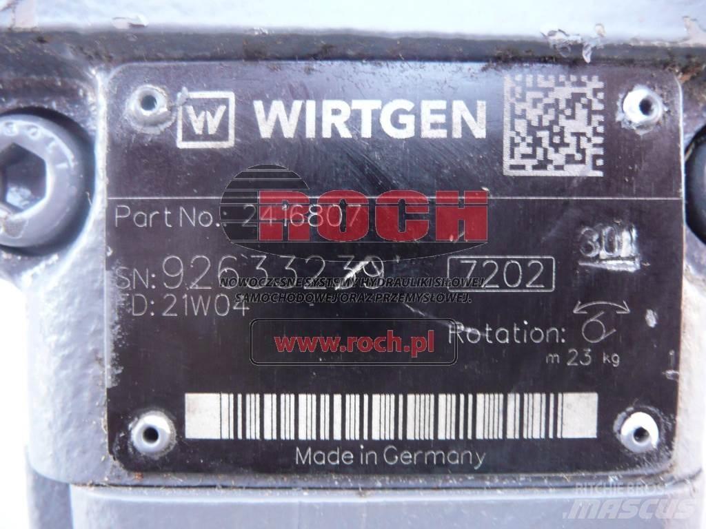 Wirtgen 2416807 Dzinēji