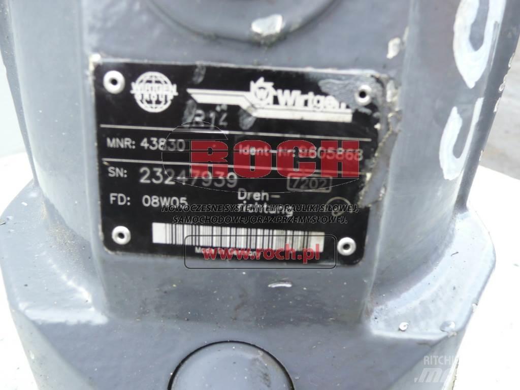 Wirtgen 43830 9605868 Dzinēji